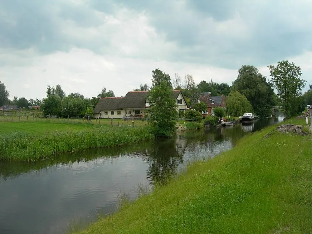 Driezum: De Trekvaart.